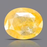 Natural Yellow Sapphire( Pukhraj) Myanmar (Burma) Cts 7.9 Ratti 8.69