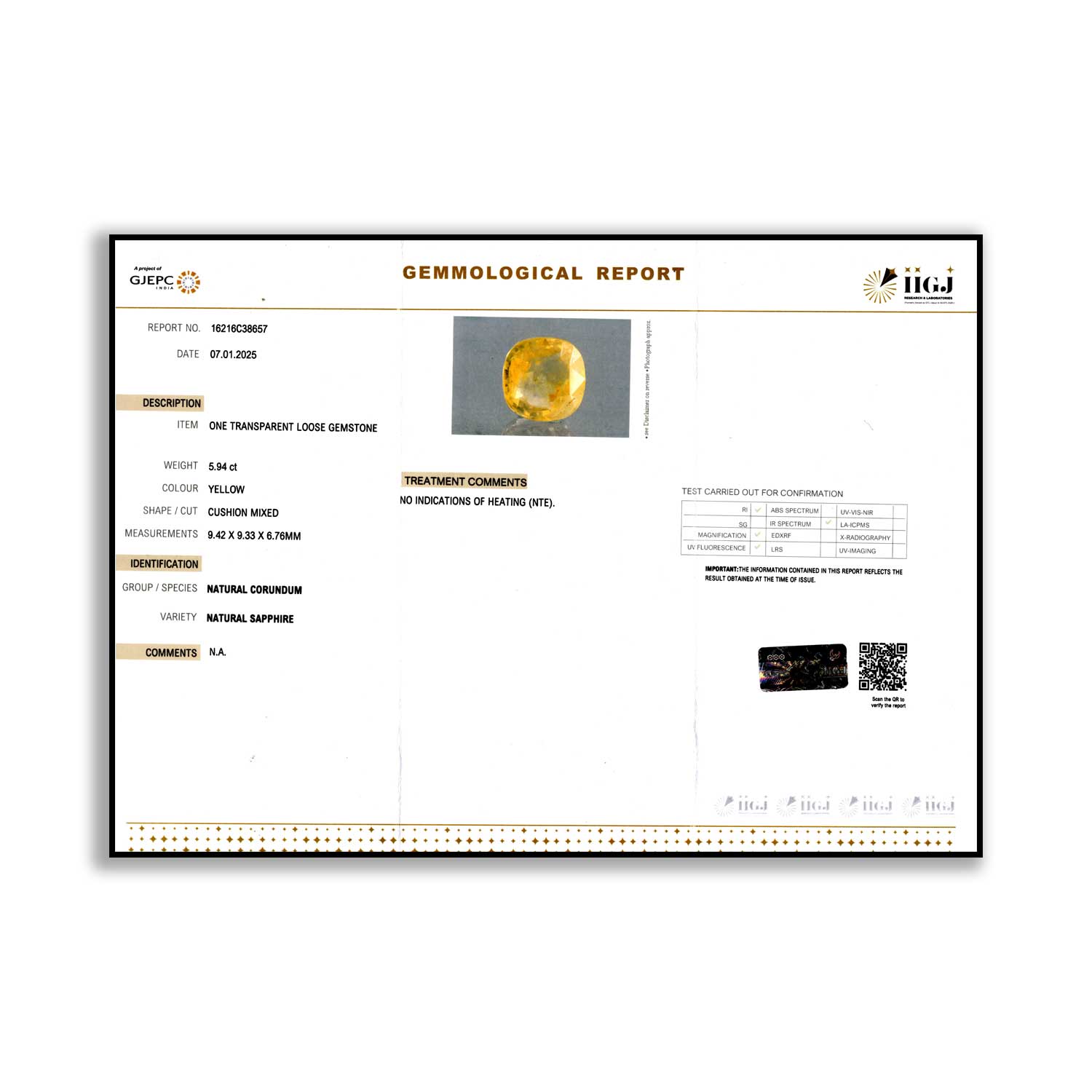 Certificate Image