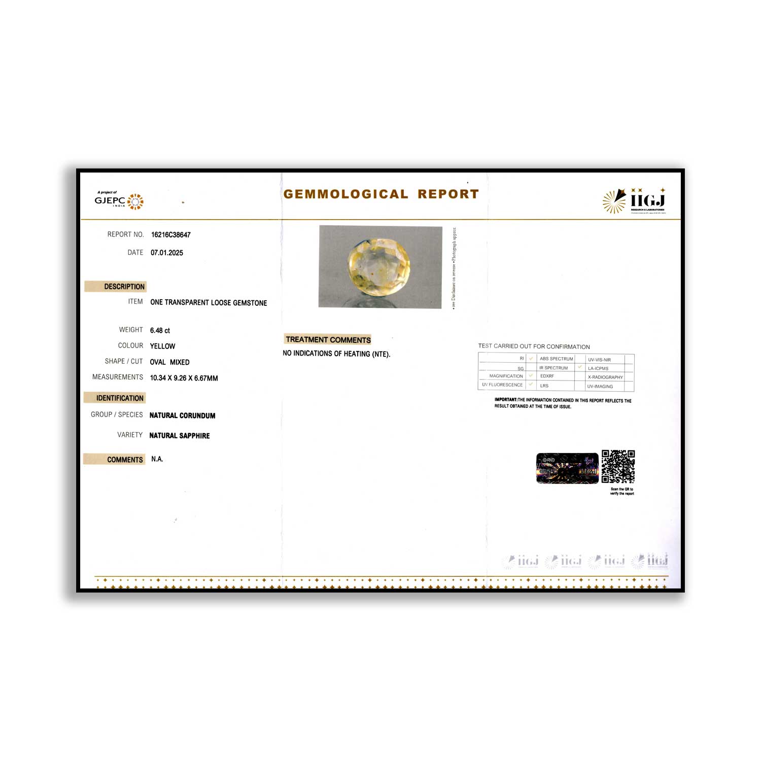 Certificate Image