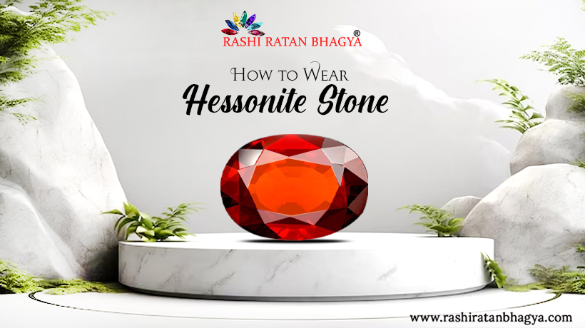 How to Wear Hessonite Stone?
